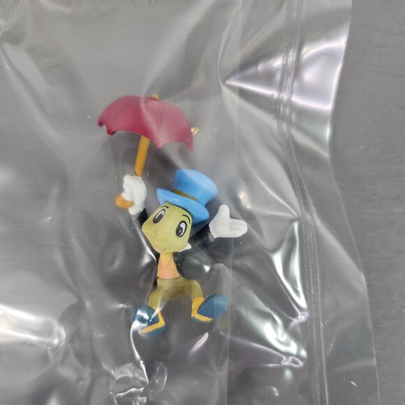 Vintage Hallmark Keepsake Ornament Miniature Pinocchio Jiminy Cricket 2 Pack New - Picture 2 of 9